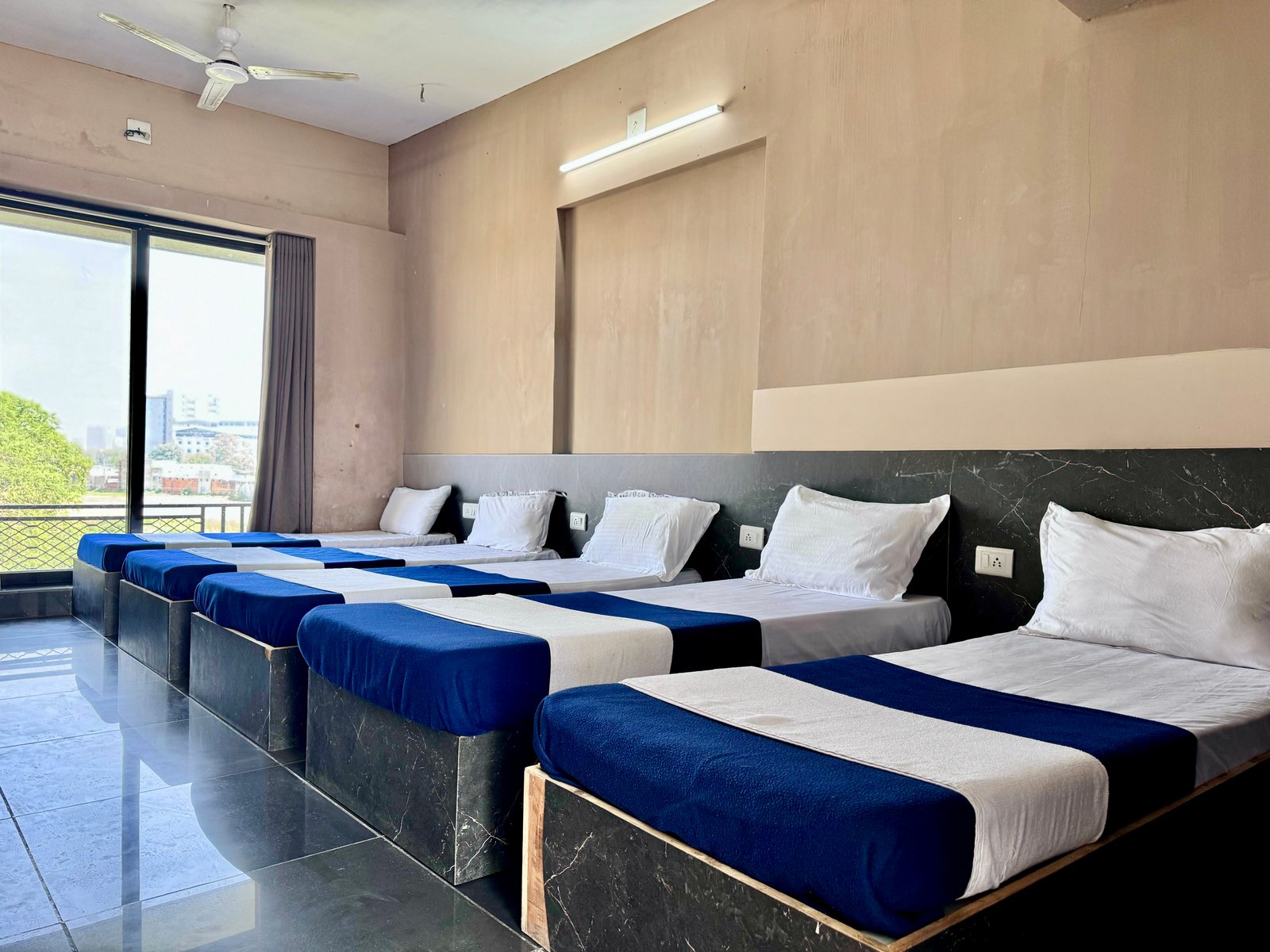 Main view of Five Sharing Room