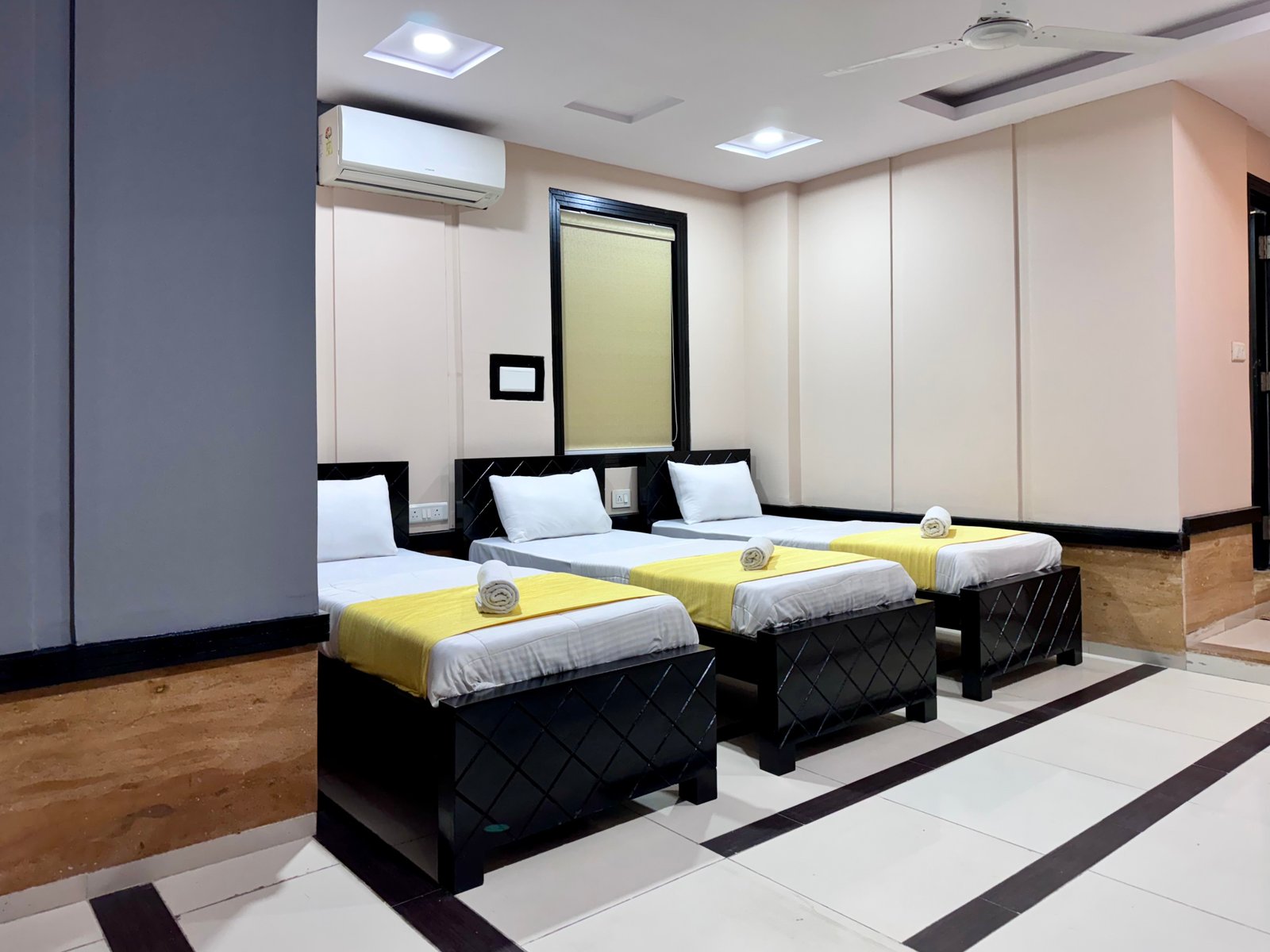 Main view of Triple Sharing Type 1 Room